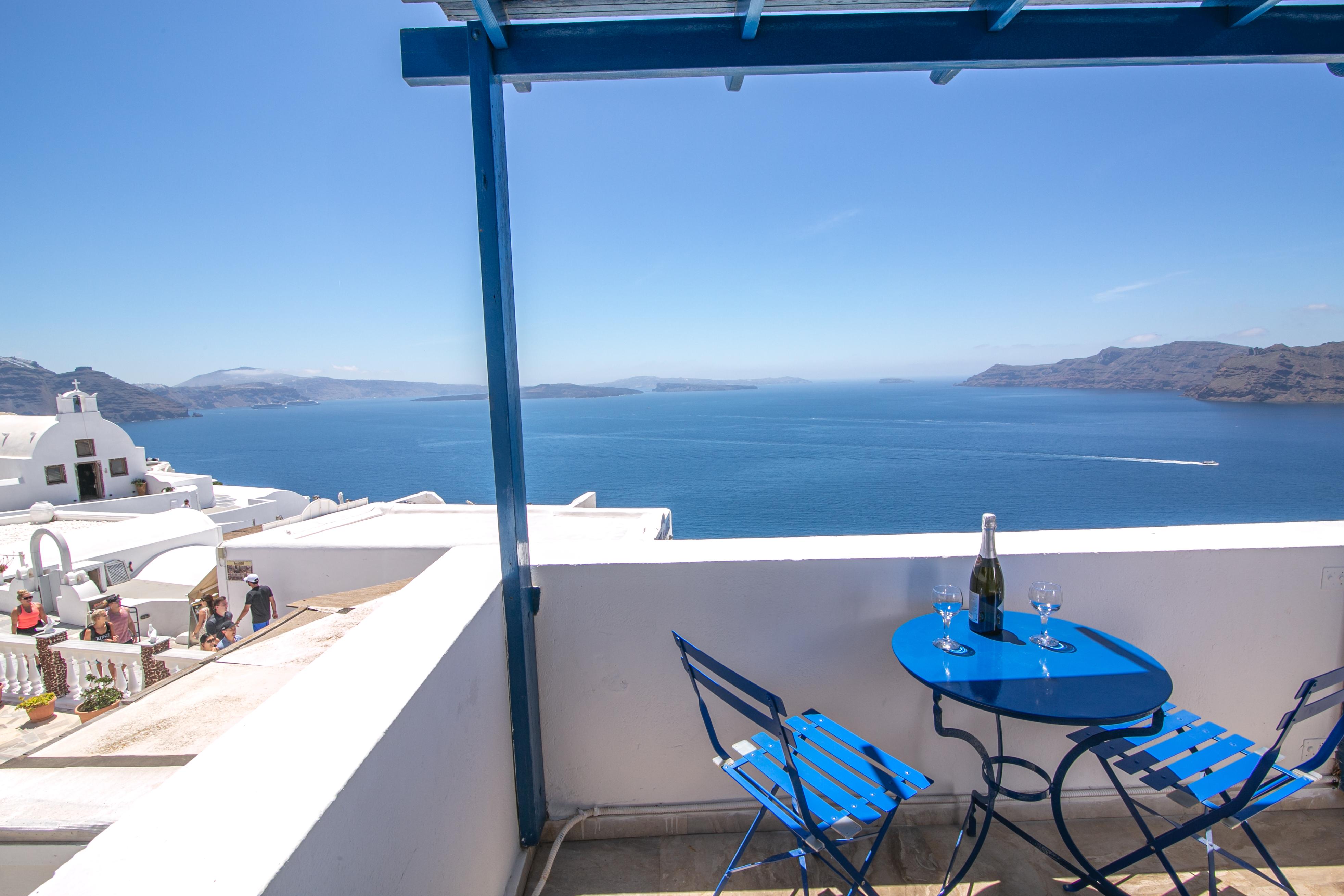 Stelios Rooms Oia  Bagian luar foto