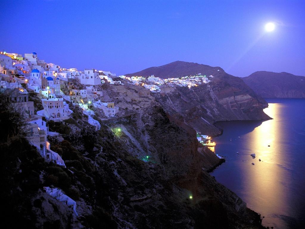 Stelios Rooms Oia  Bagian luar foto