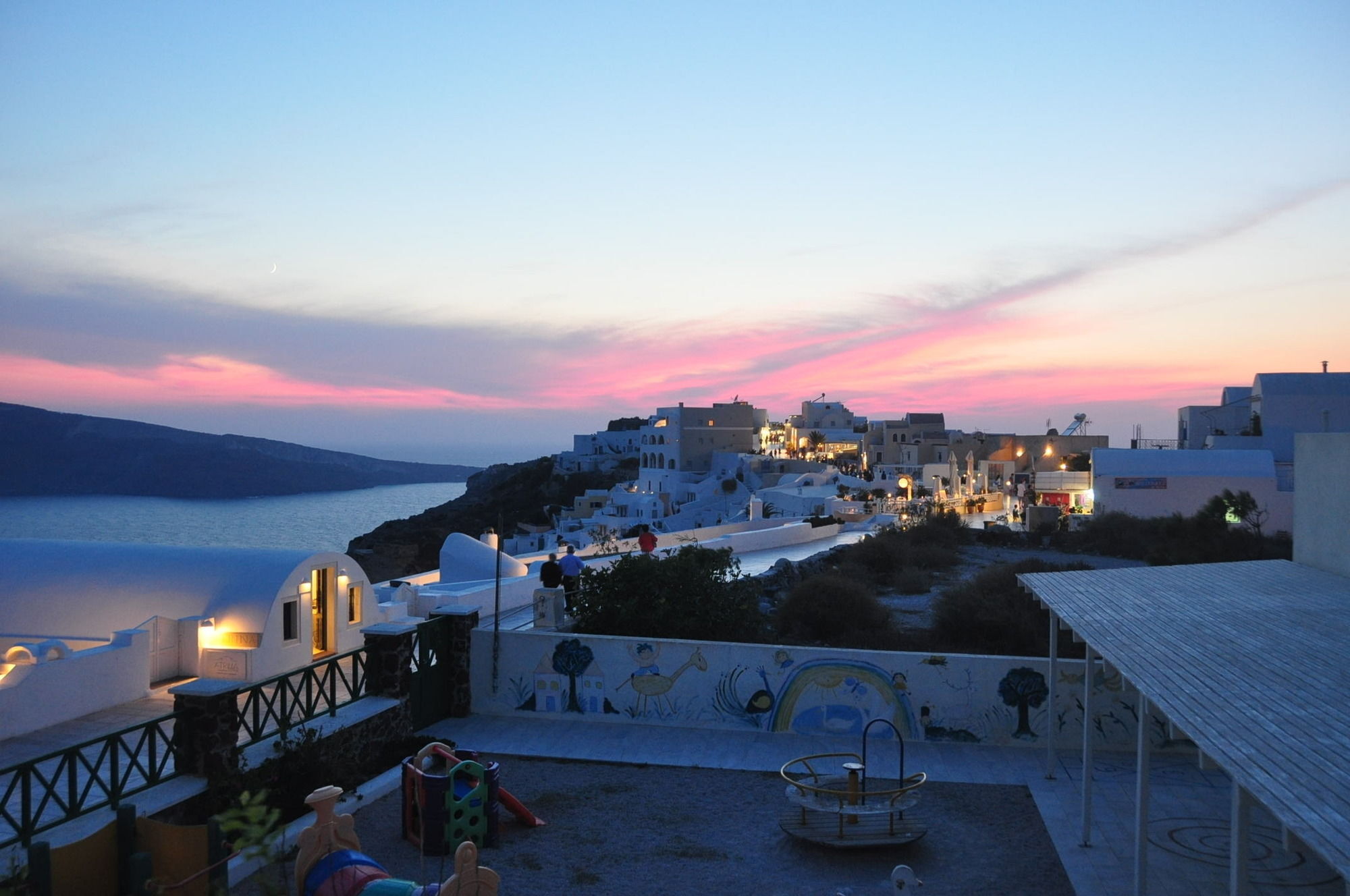 Stelios Rooms Oia  Bagian luar foto